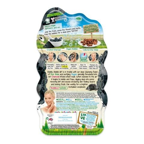 7th Heaven Charcoal Detox Bubbel Sheet Masker