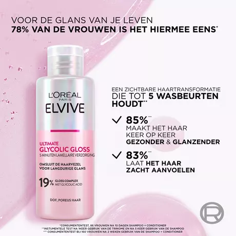 L'Oréal Paris Elvive Ultimate Glycolic Hair Gloss 200 ML
