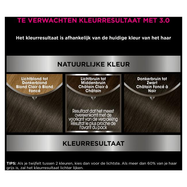 Garnier Olia Permanente Haarverf 3.0 Donkerbruin
