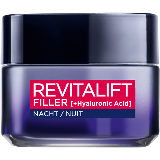 L'Oréal Paris Revitalift Filler Hyaluronzuur Anti-Rimpel Nachtcrème 50 ML