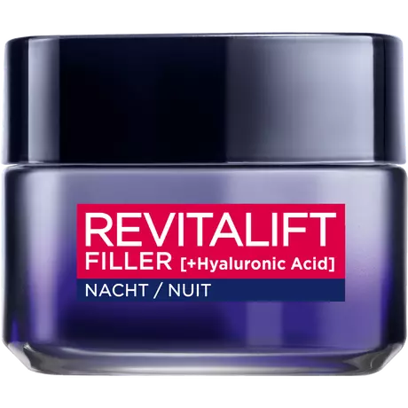 L'Oréal Paris Revitalift Filler Hyaluronzuur Anti-Rimpel Nachtcrème 50 ML