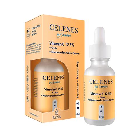 Celenes by Sweden Vitamine C 12,5% + OATS + Niacinamide 30 ML