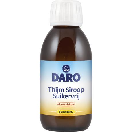Daro Thijm Siroop Suikervrij 200 ML