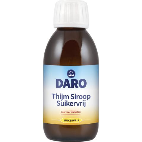 Daro Thijm Siroop Suikervrij 200 ML