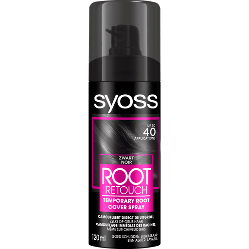 Syoss Uitgoeispray Zwart