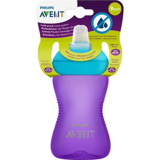 Philips Avent My Grippy Tuitbeker 9M+ Paars SCF802/02 200 ML