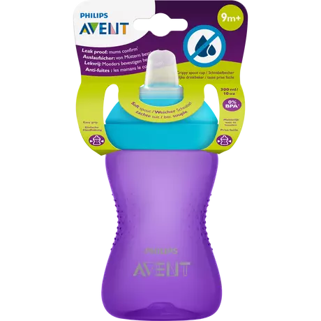 Philips Avent My Grippy Tuitbeker 9M+ Paars SCF802/02 200 ML