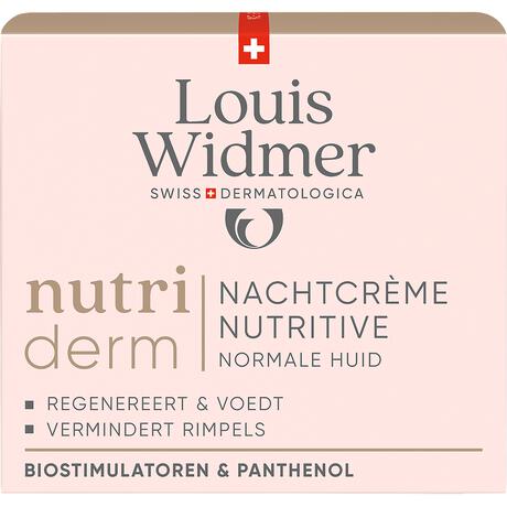 Louis Widmer Nutriderm Nachtcrème Nutritive Licht Geparfumeerd 50 ML