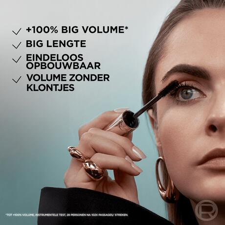 L'Oréal Paris Lash Paradise Big Deal Mascara Waterproof Zwart