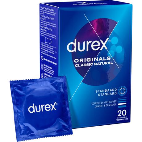 Durex Condooms Classic Natural 20 stuks
