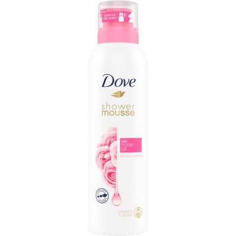 Dove Rose Oil Doucheschuim 200 ML