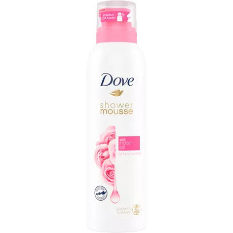 Dove Rose Oil Shower Mousse 200 ML