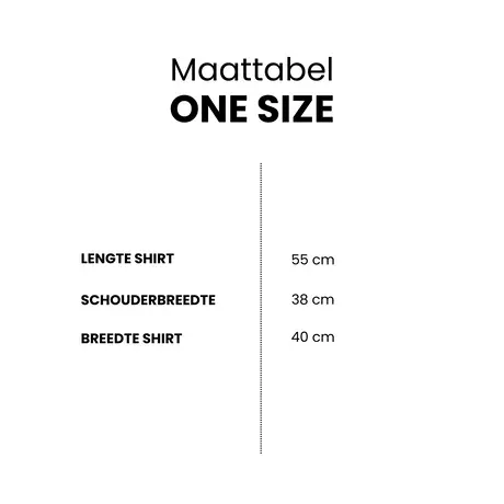 Oranje Shirt Kinderen Maat 140