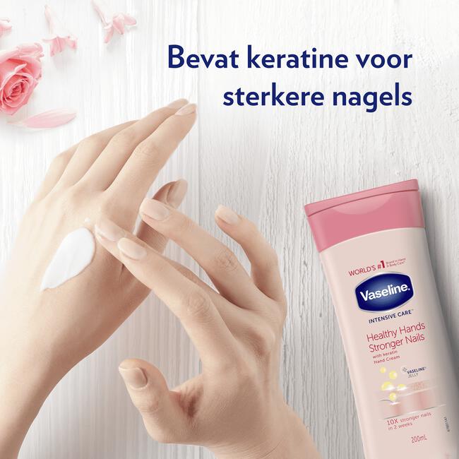 Vaseline Intensive Care Healthy Hands & Stronger Nails Handcrème 200 ML