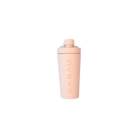 Cabau Bloom Shakebeker Staal - Pink - 700ML
