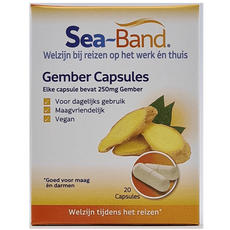 Sea Band Gember Capsules 20 stuks