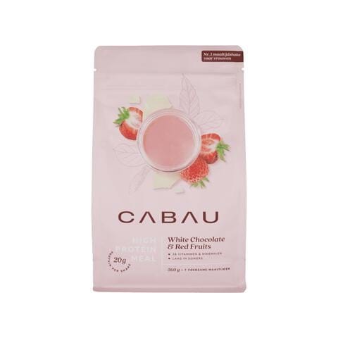 Cabau High Protein Meal - White Chocolate Red Fruits - 560 gram