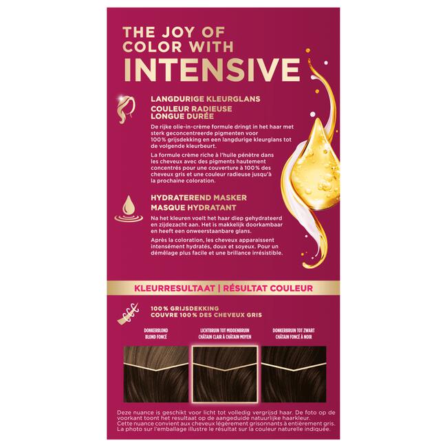 Poly Palette Intensive Crème Coloration 750 Chocolade Bruin