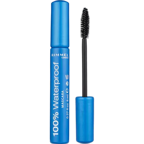 Rimmel London 100% Waterproof Mascara 001 Black