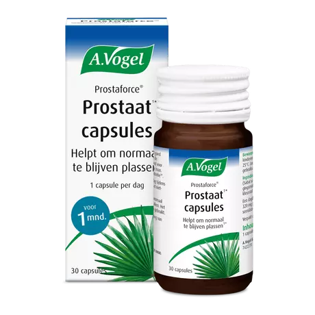 A.Vogel Prostaforce Helpt om Normaal te Blijven Plassen1 Capsules 30 stuks