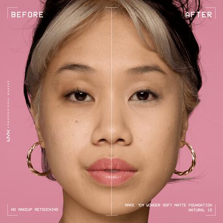 NYX Professional Makeup Make 'EM Wonder Foundation 12 Natural