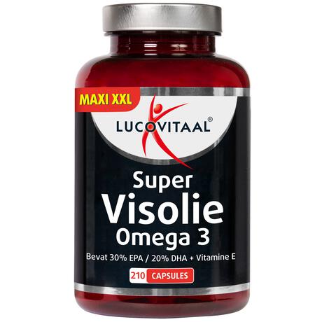 Lucovitaal Visolie Super Omega 3 Capsules 210 stuks