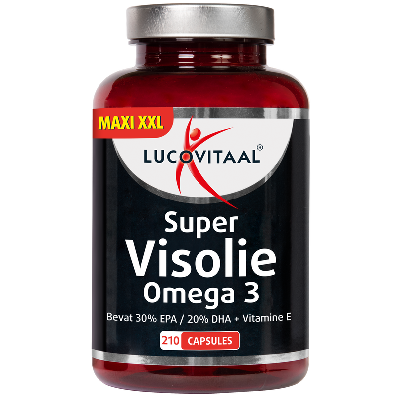 Lucovitaal Visolie Super Omega 3 Capsules 210 stuks