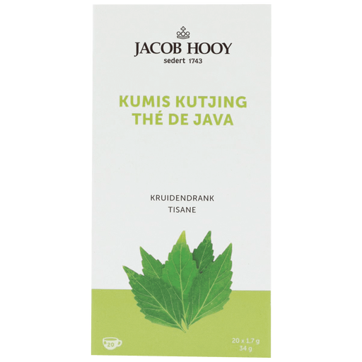 Jacob Hooy Theezakjes Kumis Kutjing 20 stuks