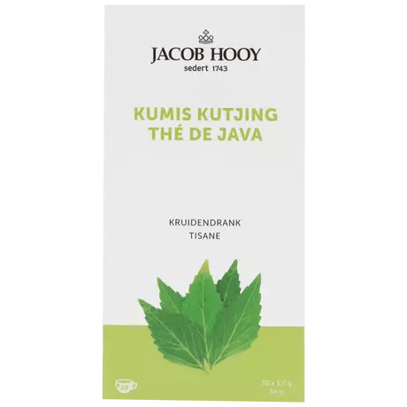 Jacob Hooy Theezakjes Kumis Kutjing 20 stuks