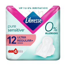 Libresse Pure Sensitive Ultra Maandverband 12 stuks