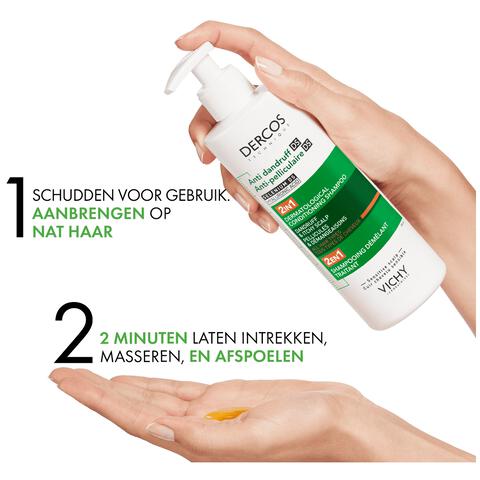 Vichy Dercos Anti-Roos 2-In-1 Shampoo + Conditioner 390 ML