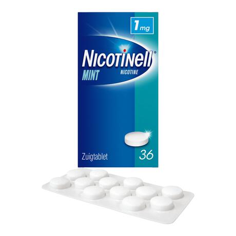 Nicotinell Mint 1 mg Zuigtabletten