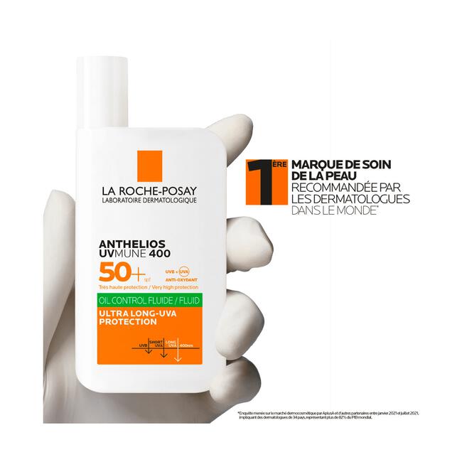 La Roche-Posay Anthelios UVMune 400 Oil Control Zonnefluide SPF50+ 50 ML