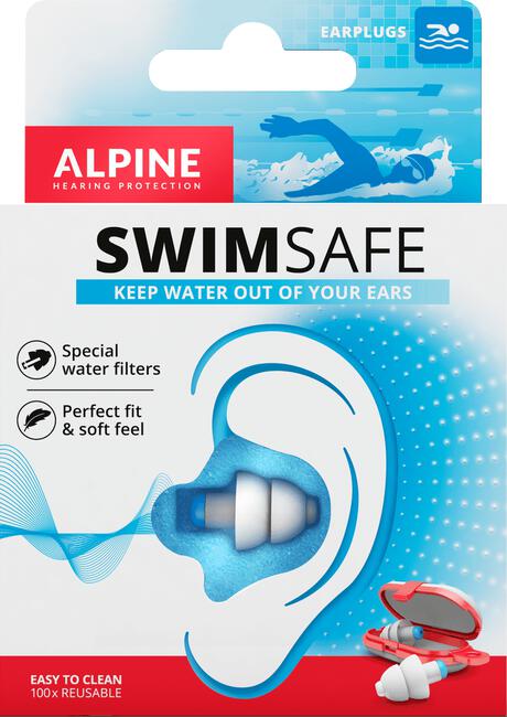 Alpine SwimSafe Herbruikbare Zwem Oordoppen 1 paar