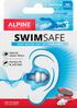 Alpine SwimSafe Herbruikbare Zwem Oordoppen 1 paar