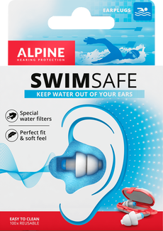 Alpine SwimSafe Herbruikbare Zwem Oordoppen 1 paar