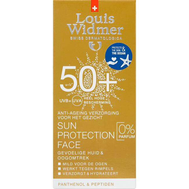 Louis Widmer Sun Protection Face Ongeparfumeerd SPF50+ 50 ML
