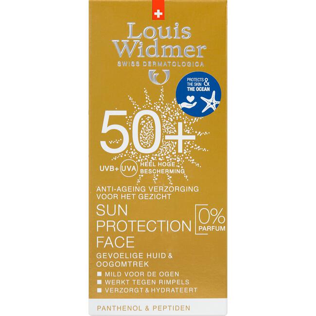 module eiland Waakzaam Louis Widmer Sun Protection Face SPF 50+ Ongeparfumeerd 50 ML 50 ML | Etos