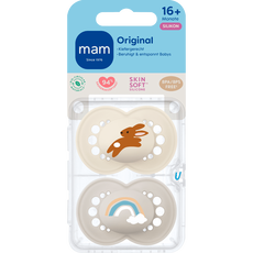 MAM Baby Original Fopspenen 16+ maanden Uni 2 stuks