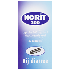 Norit 200 mg 30 Capsules