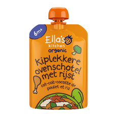 Ella's Kitchen Bio Kiplekkere Ovenschotel Rijst 130g 6+