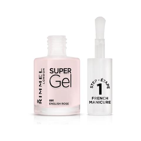 Rimmel London Super Gel French Manicure 091 English Rose