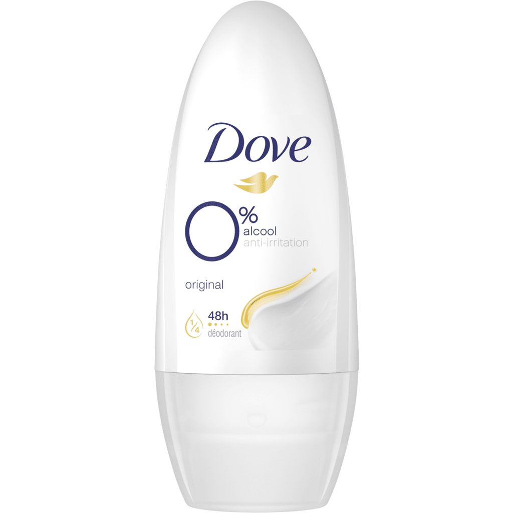 Dove Original 0 Aluminiumzouten Deodorant Roller 50 ML Etos