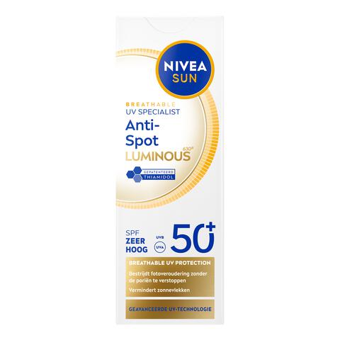 NIVEA SUN UV Face Luminous 360 Anti-Spot Fluïde SPF50+ 40ML
