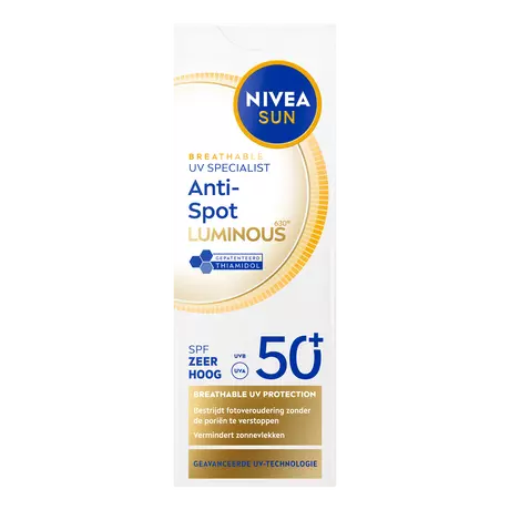 NIVEA SUN UV Face Luminous 360 Anti-Spot Fluïde SPF50+ 40ML