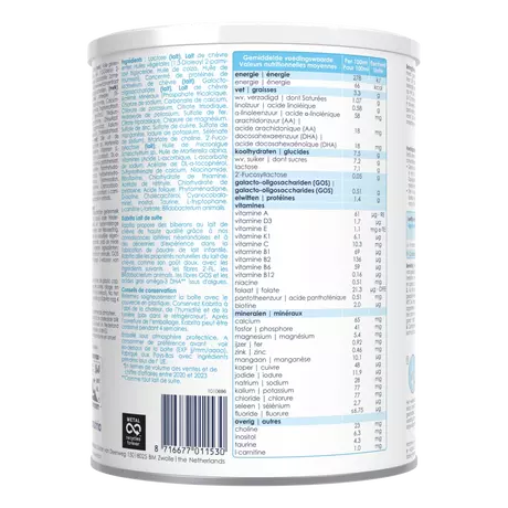 Kabrita 2 Opvolgmelk 6-12 Maanden 800 gram