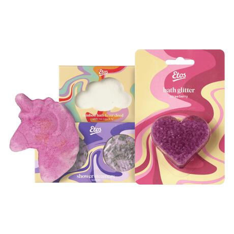 Etos Bruisballen Geschenkset Paars 4-delig