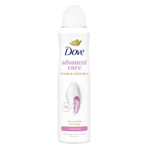 Dove Advanced Care Soft Feel Anti-Transpirant Deodorant Spray 150 ML