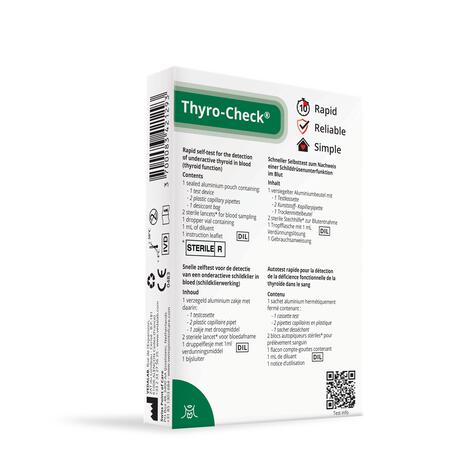 Swiss Point of Care snelle zelftest thyro-check
