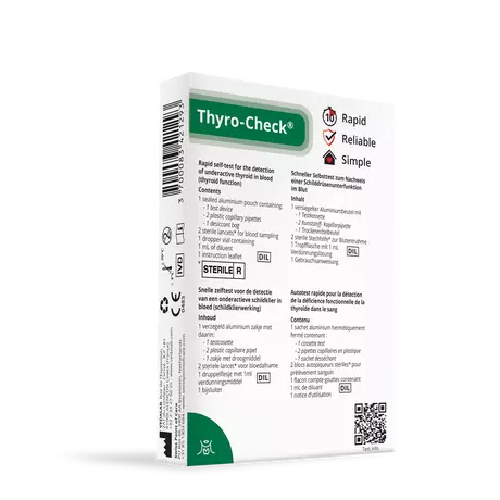 Swiss Point of Care snelle zelftest thyro-check